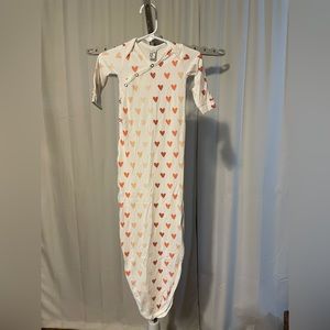 Copper pearl knotted gown